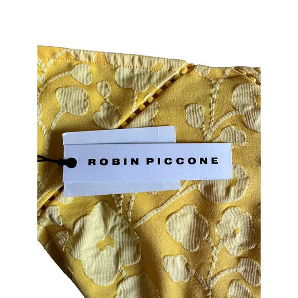 Robin Piccone women's Sadie marigold‎ Bikini Bottom Large NEW $66 - Picture 5 of 9